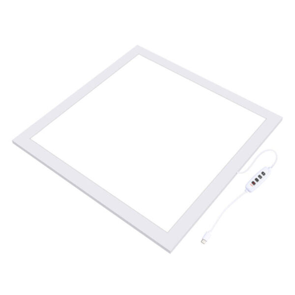 Fotograafia varjutamata valguslamp PULUZ 1200LM LED 33.3cm x 33.3cm tõhus ala