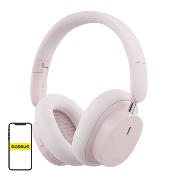 Baseus Bowie D05 juhtmevabad kõrvaklapid Bluetooth 5.2 (kuldne roos)