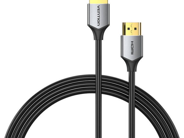 35192_1 Ultra õhuke HDMI kaabel Vention ALEHD 0.5m 4K 60Hz (hall)