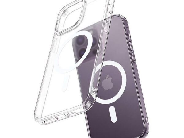 35546_1 Magnetiline ümbris McDodo iPhone 15 Pro jaoks (selge)
