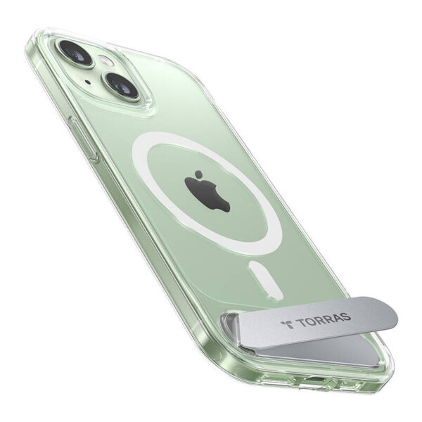 35560_1 Torras telefonikott UPRO Pstand iPhone 15 jaoks (läbipaistev)