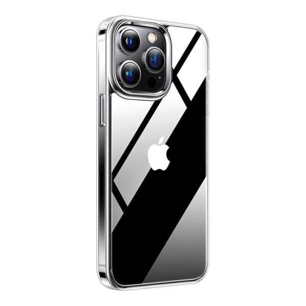 Torras telefonikott Auqanova iPhone 15 PRO jaoks (läbipaistev)