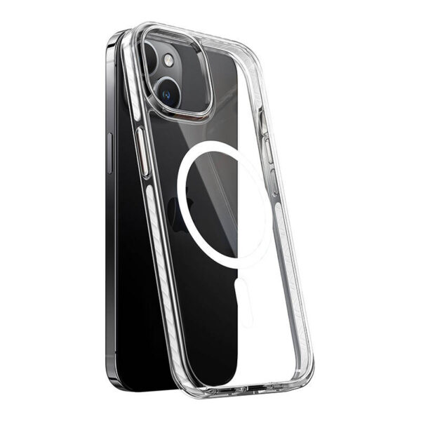 Torras telefonikott Sparka iPhone 15 jaoks (läbipaistev)