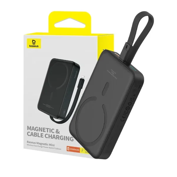 35629_1 Powerbank Baseus Magnetic Mini 10000mAh, Lightning 20W MagSafe (must)