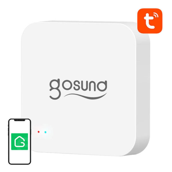 Nutikas Bluetooth BLE, WiFi Mesh värav koos alarmiga Gosund G2 Tuya