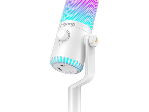 35706_1 Mängimikrofon Maono DM30RGB (valge)