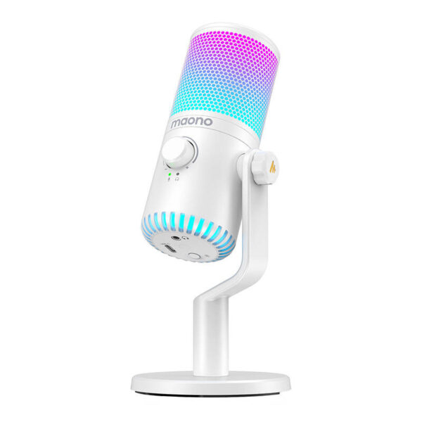 Mängimikrofon Maono DM30RGB (valge)
