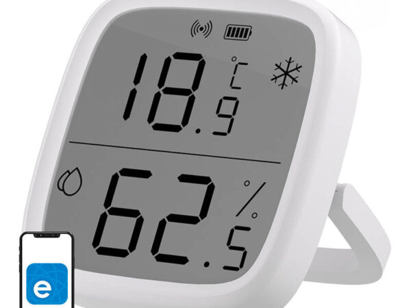 36011_1 Nutikas temperatuur ja niiskuse andur ZigBee LCD Sonoff SNZB-02D
