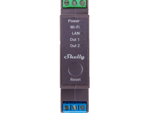 36057_1 Shelly Pro 2 DIN Rail 2-kanali relee, WiFi/LAN