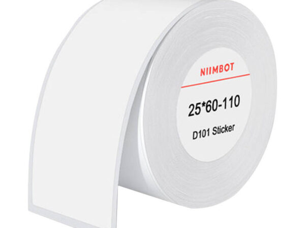 36382_1 Termilised etiketid Niimbot kleebised 25x60 mm, 110 tk (Valge)