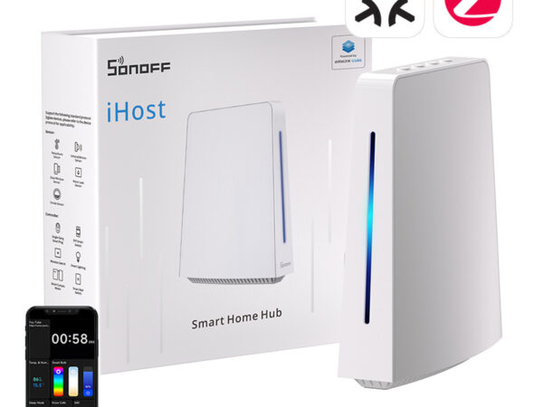 36611_1 Bramka iHost Hub WiFi, ZigBee, Bluetooth, Matter SONOFF AIBridge-26, 4GB, LAN