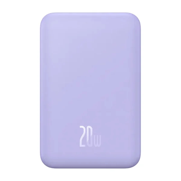 Magnetiline Mini Powerbank Baseus 5000mAh 20W (lilla)