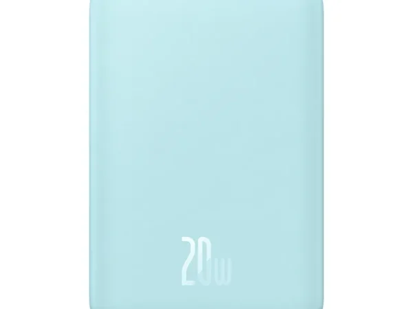 Magnetiline Mini Powerbank Baseus 5000mAh, USB-C 20W (sinine)
