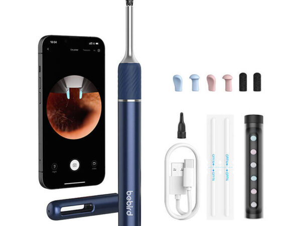 Nutikas visuaalne kõrva puhastusvarras Bebird Note 5 (sinine)