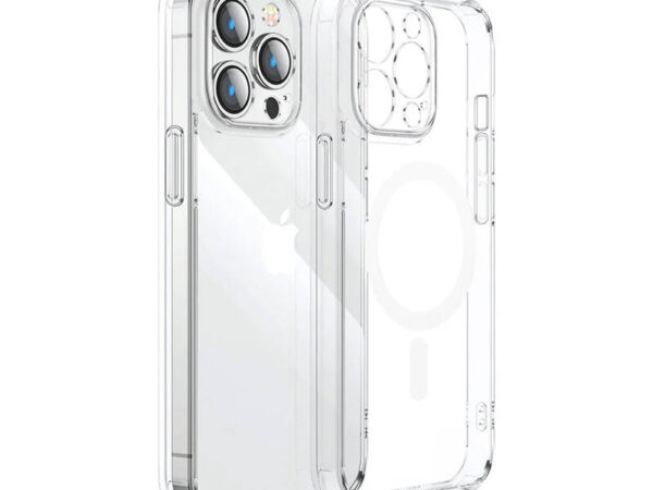 Joyroom magnetiline kaitsekate iPhone 15 Pro Max jaoks (läbipaistev)