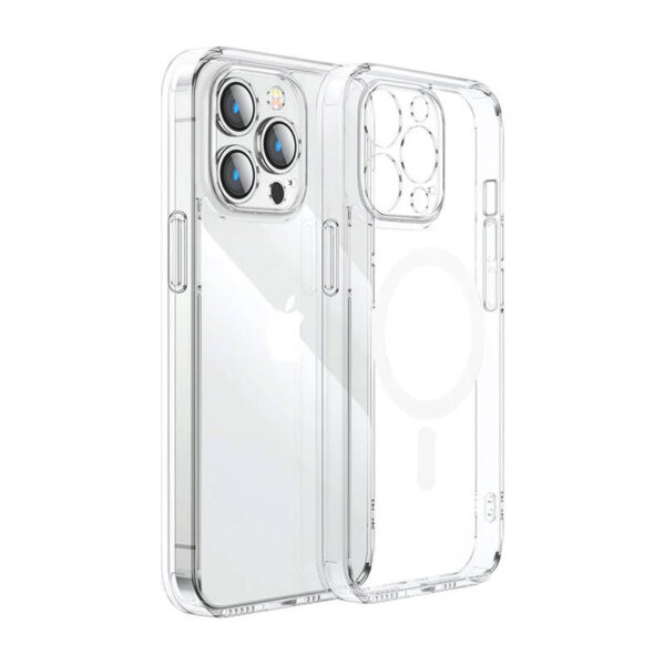 Joyroom magnetiline kaitsekate iPhone 15 Pro Max jaoks (läbipaistev)