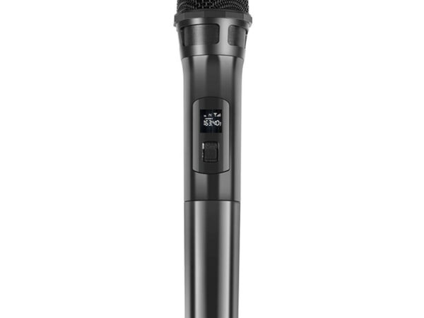 Juhtmevaba dünaamiline mikrofon UHF PULUZ PU628B 3.5mm (must)