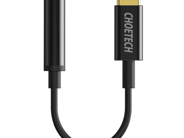 Adapter Choetech AUX003 USB-C kuni 3.5mm Audio Jack Adapter (must)