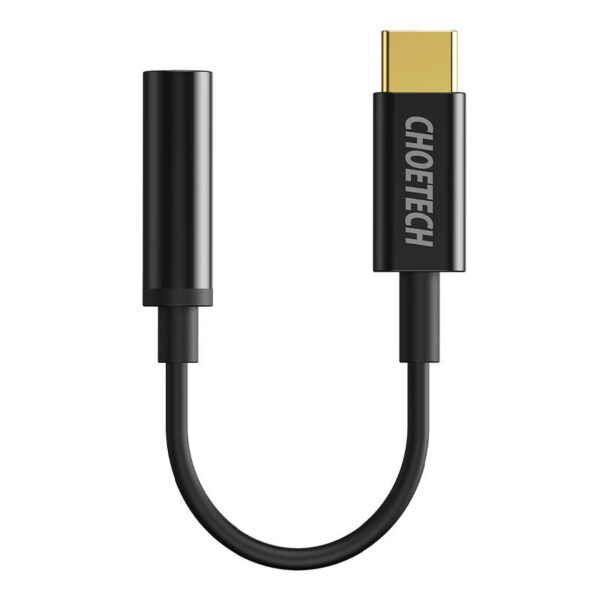 Adapter Choetech AUX003 USB-C kuni 3.5mm Audio Jack Adapter (must)