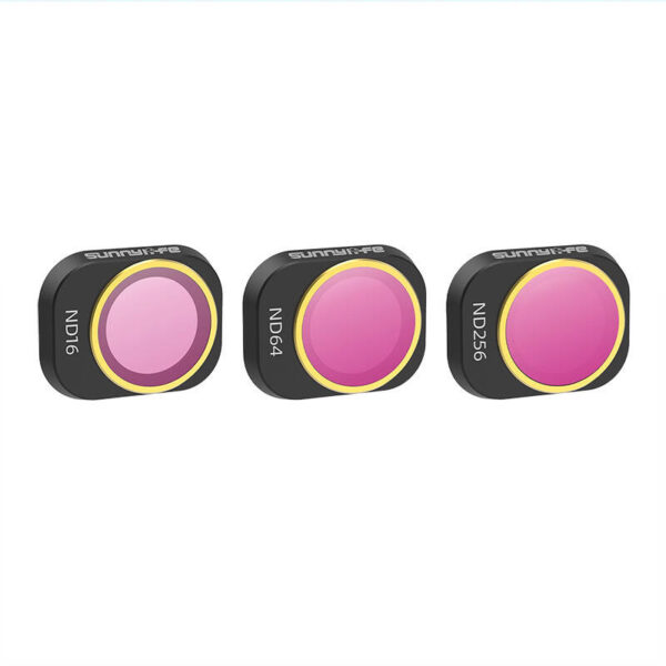 3 objektiivi filtrit ND16, 64, 256 Sunnylife DJI MINI 4 PRO jaoks