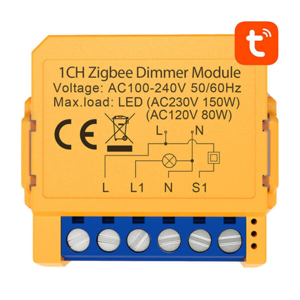 Nutikas pistikülg ZigBee Avatto ZDMS16-1 TUYA