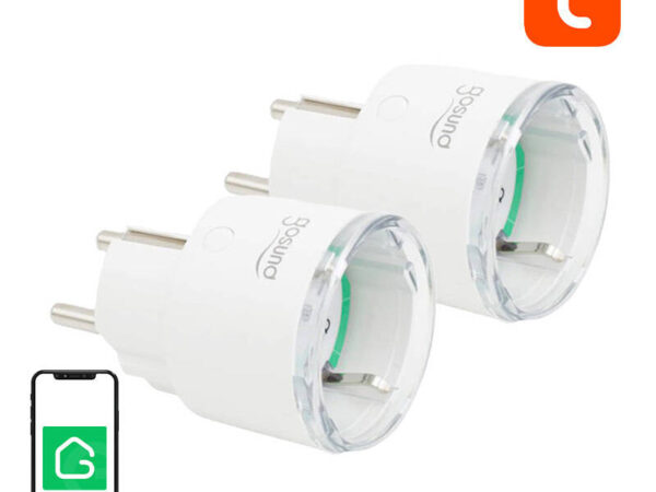 37424_6 Nutipistik WiFi Gosund SP111 3680W 16A, Tuya 2-pakk