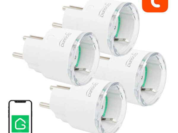 37425_6 Nutipistik WiFi Gosund SP111 3680W 16A, Tuya 4-pakk