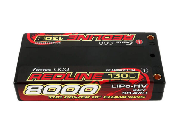 Lipo aku GENS ACE 8000mAh 3.8V 1S2P 130C