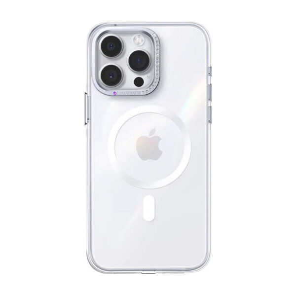 Joyroom PN-15B2 Magsafe Glacier ümbris iPhone 15 Pro jaoks (selge)