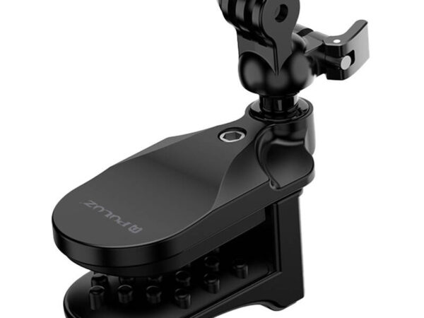 PULUZ kiivri kinnitus spordikaameratele (DJI Action, GoPro Hero) (must)