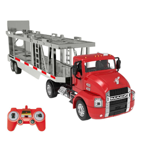 Kaugjuhtimisega veoauto 1:26 Double Eagle (punane) (Auto transportöör) E583-003