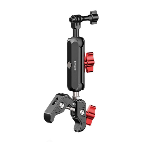 PULUZ mootorratta kinnitus spordikaameratele (sealhulgas Osmo Action 5 Pro, Insta360 X5 / X4 / X3)(PU3211)