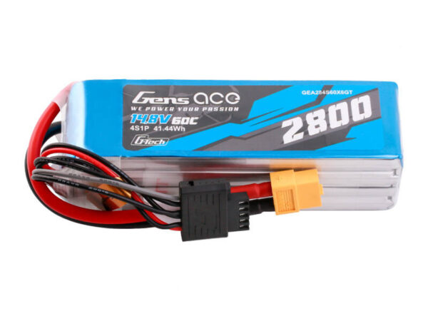 Gens ace G-Tech Soaring 2800mAh 14.8V 60C 4S1P LiPo XT60