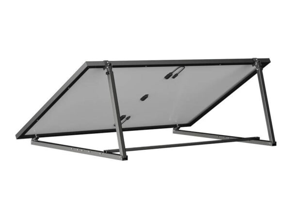 41512_1 Reguleeritav Ecoflow hoidik PV 400W päikesepaneelile, vabalt seisv või seinapealne paigaldus.