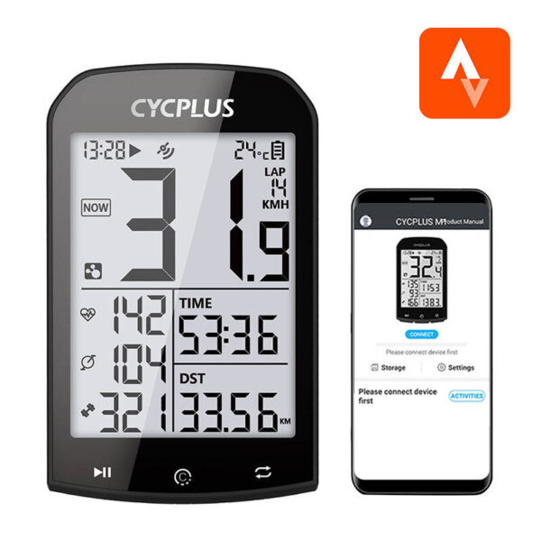GPS jalgrattakompuuter Cycplus M1