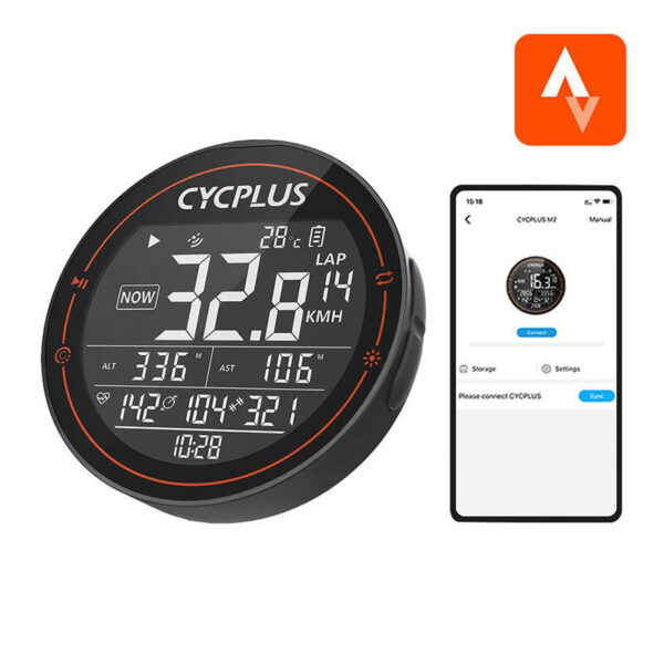 42348_3 GPS jalgrattakompuuter Cycplus M2