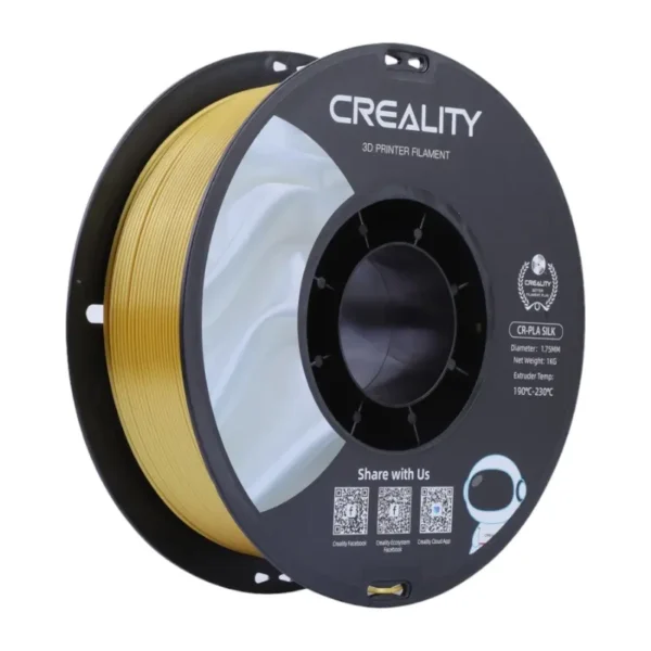 CR-Silk PLA filament Creality (Kuld)