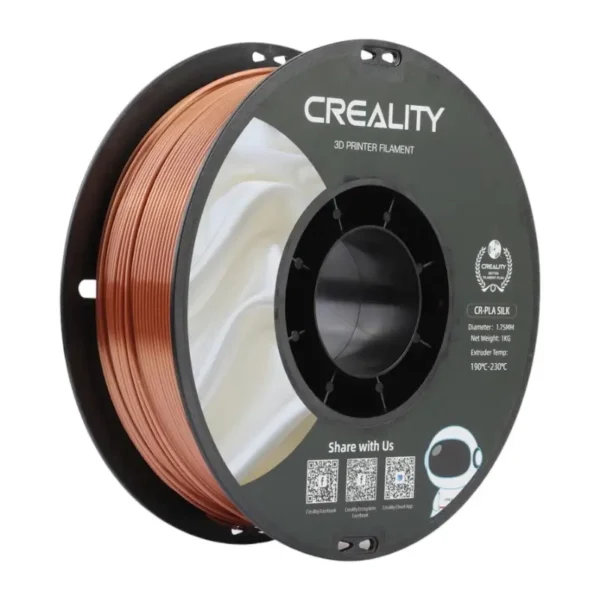 CR-Silk PLA filament Creality (Punane vask)