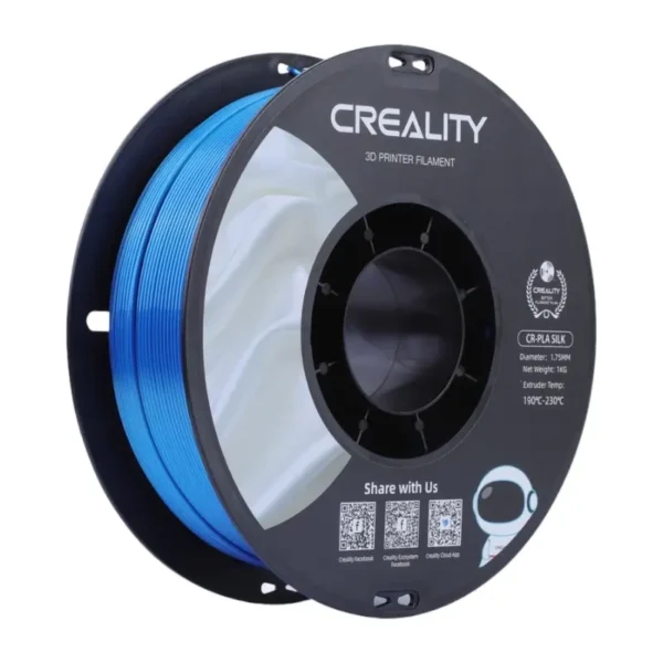 CR-Silk PLA filament Creality (Sinine)