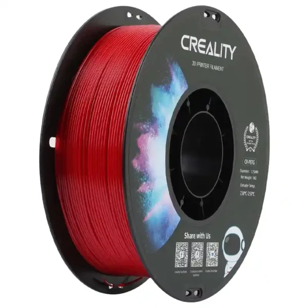 CR-PETG filament Creality (Punane)