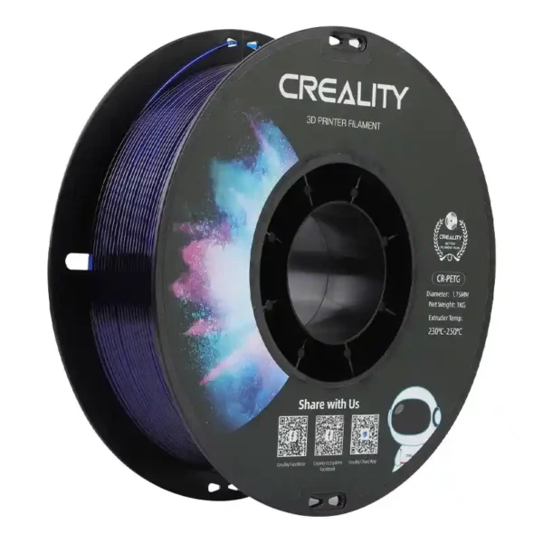 CR-PETG filament Creality (läbipaistev sinine)
