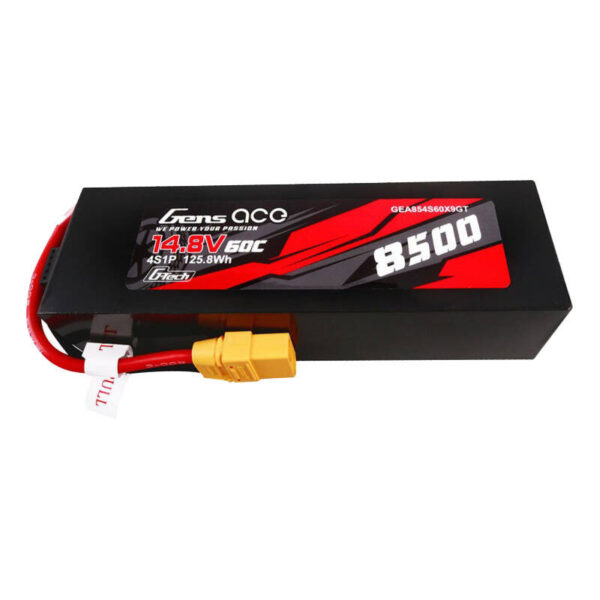 Gens ace G-Tech 8500mAh 14.8V 60C 4S1P LiPo Aku XT90