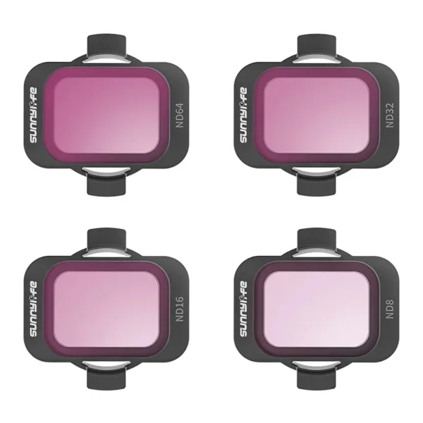 4 filtrite komplekt ND 8/16/32/64 Sunnylife DJI Avata 2 jaoks