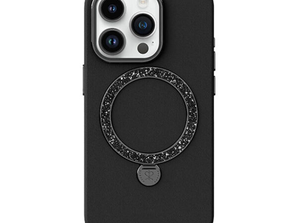 43055_1 Telefonikott Joyroom Dancing Circle PN-15L2 Iphone 15 Pro (must) ilma pakendita