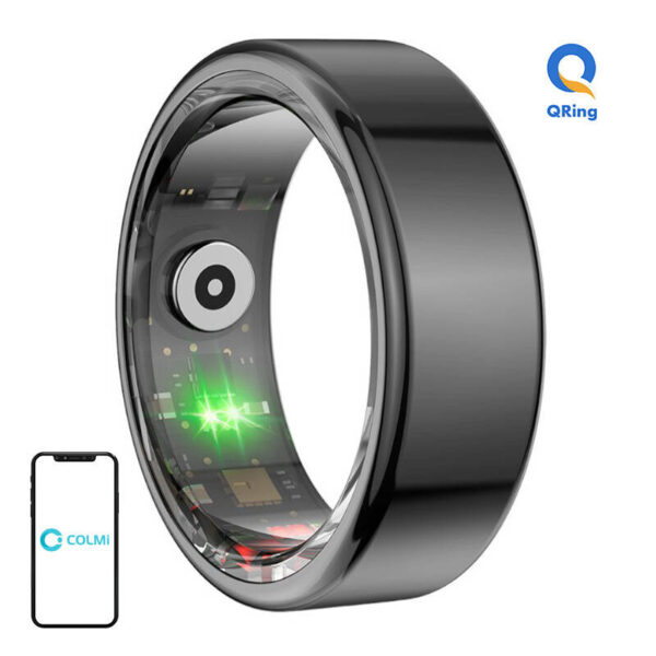Colmi R02 smartring suurus 9 (Must)