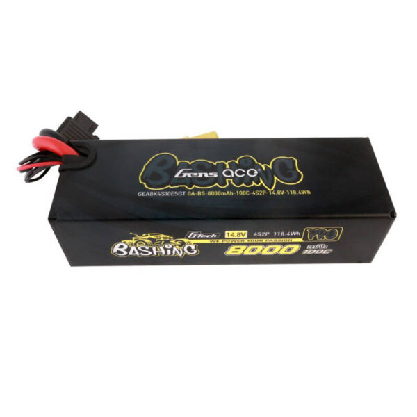 Gens ace 8000mAh 14.8V 100C 4S2P Lipo aku pakett