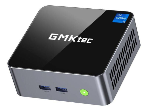 MINI PC GMKtec M3 Intel i5-12450H 32GB RAM + 1TB Musta
