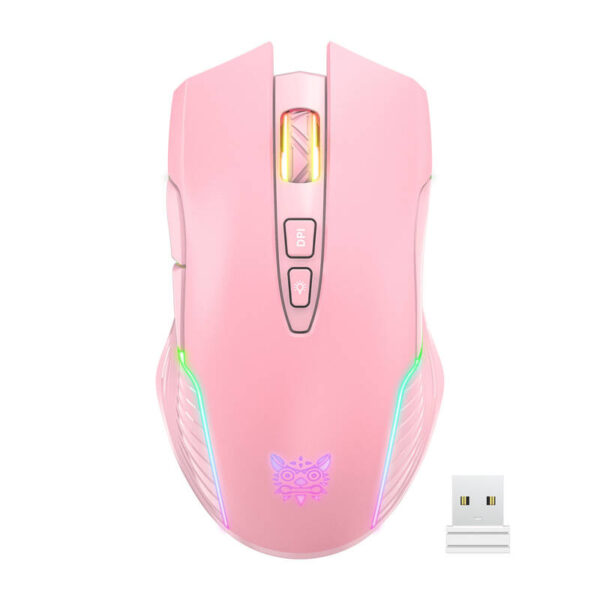 ONIKUMA CW905 Juhtmevaba Mängurihiir Roosa 2.4G