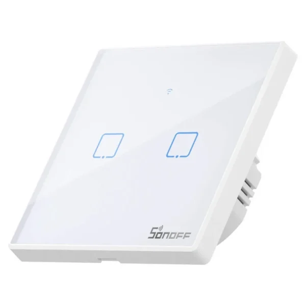 Smart Switch WiFi + RF 433 Sonoff T2 EU TX (2-kanal) uuendatud