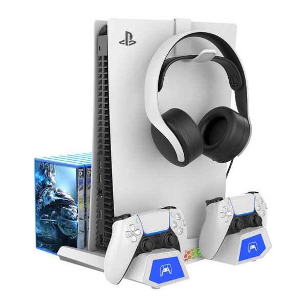 Multifunktsionaalne alus iPega PG-P5S023 PS5/PS5 Slim must